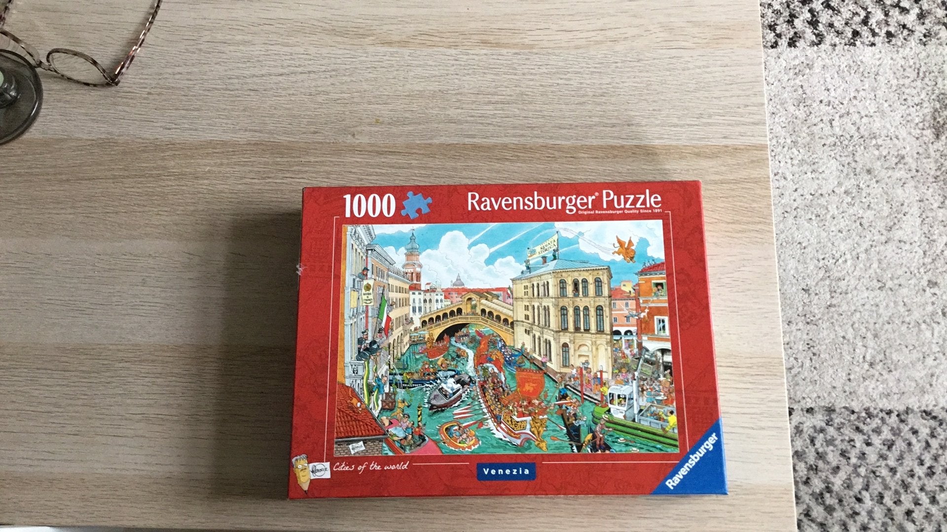 Te koop Ravensburger puzzel Venezia, Ophalen of Verzenden, 500 t/m 1500 stukjes, Gebruikt