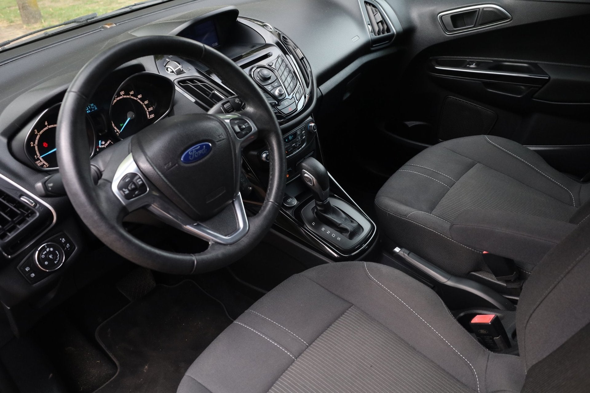 Ford B-Max 1.6 TI-VCT Titanium Aut. | Orig NL | Hoge Instap, Auto's, Ford, Stof, Gebruikt, Zwart, 4 cilinders
