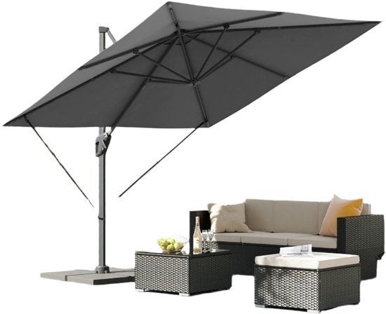 Parasol – Tuinparasol – Terrasparasol – Zonneparasol – Rond, Corvance B.V., Verzenden, Nieuw, Corvancebol@gmail.com