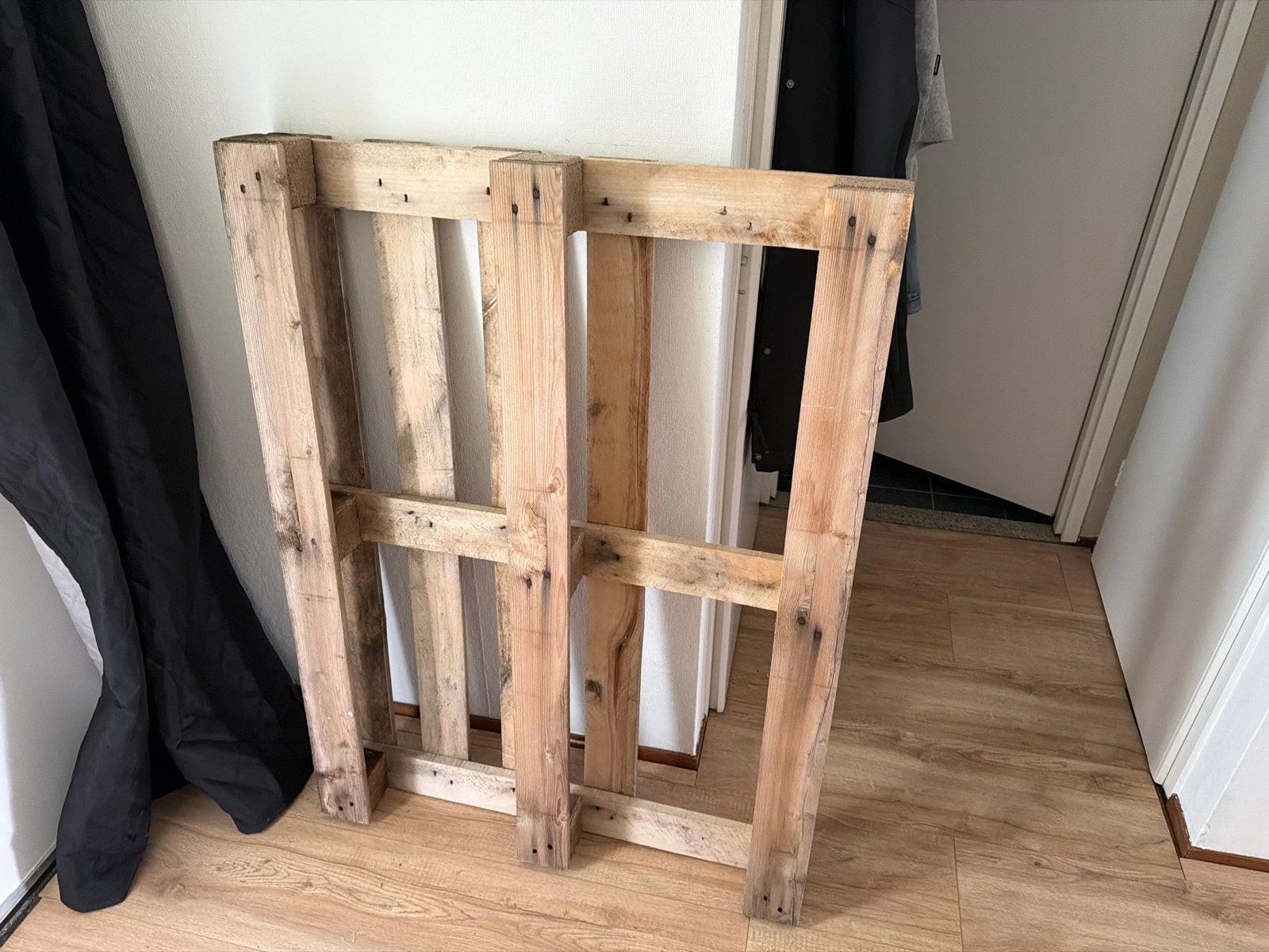 GRATIS Houten Pallet - Gebruikt maar in goede staat, Ophalen, Gebruikt, 50 mm of meer, Pallet