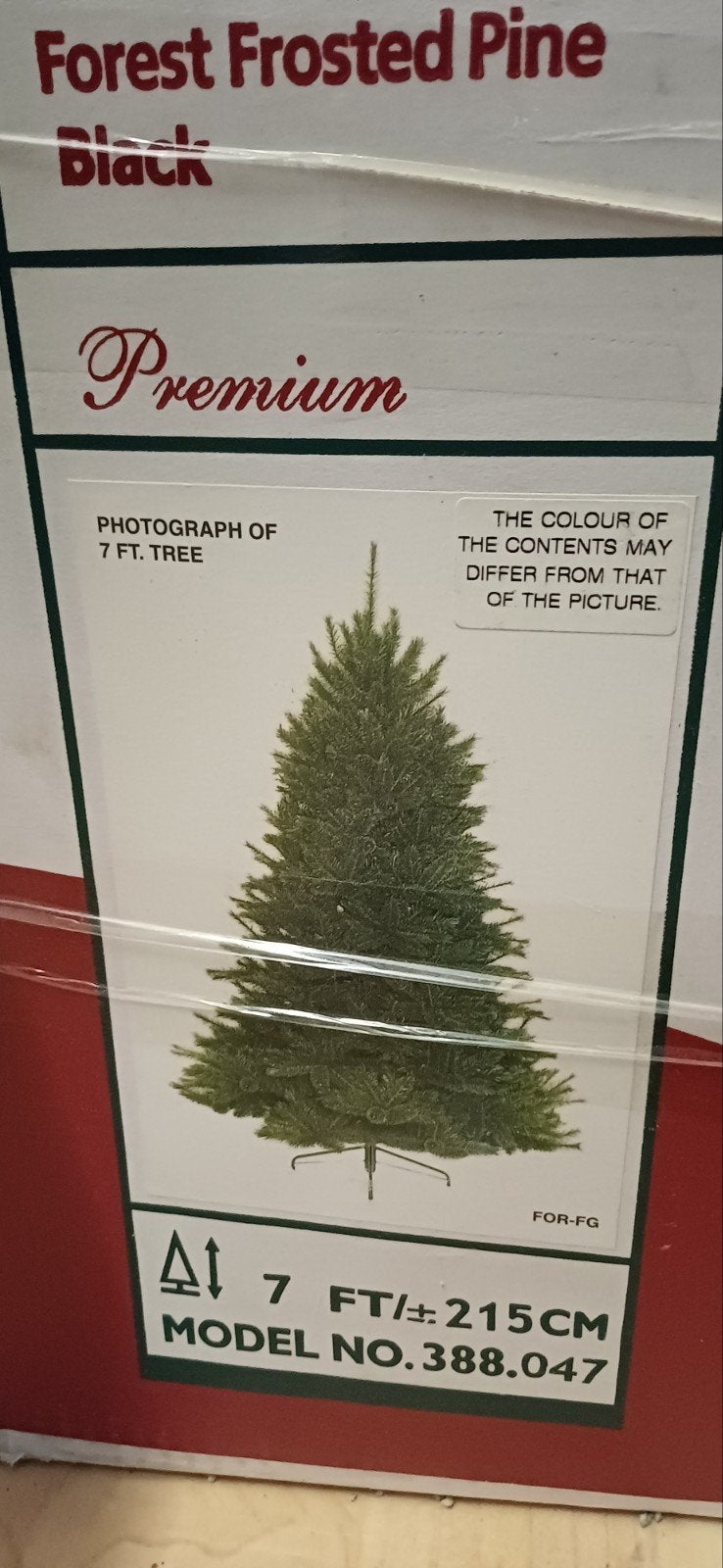 kerstboom triumph 215cm, Diversen, Ophalen, Zo goed als nieuw