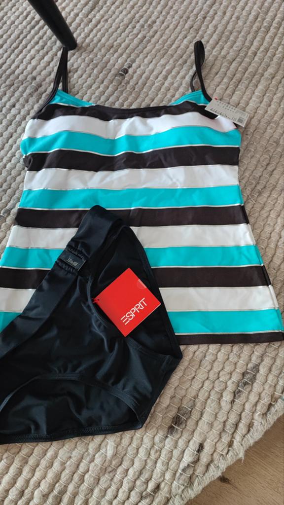 Nieuw Esprit Tankini set maat 36, Kleding | Dames, Zwart, Nieuw, Ophalen of Verzenden, Bikini