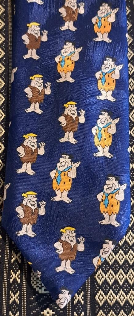 The Flintsones stropdas Fred Flintstone en Barney Rubble, Ophalen of Verzenden, Overige figuren, Nieuw, Kleding
