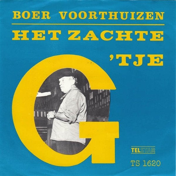 Piraten Single (1971) Boer Voorthuizen - Het Zachte G 'tje, Gebruikt, Fotohoes, 7 inch, Ophalen of Verzenden