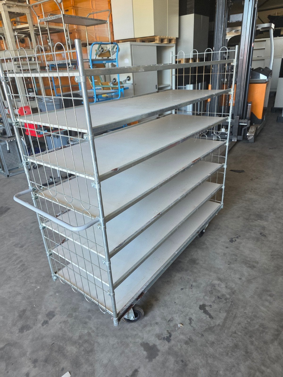 magazijnwagen, 100 liter of meer, Ophalen, Transportkar