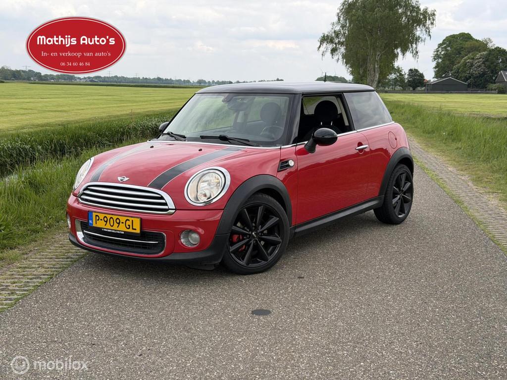Mini Mini 1.6 Cooper Airco! Goed onderhouden! Clima nette au, Voorwielaandrijving, Euro 5, 40 €/maand, 4 cilinders