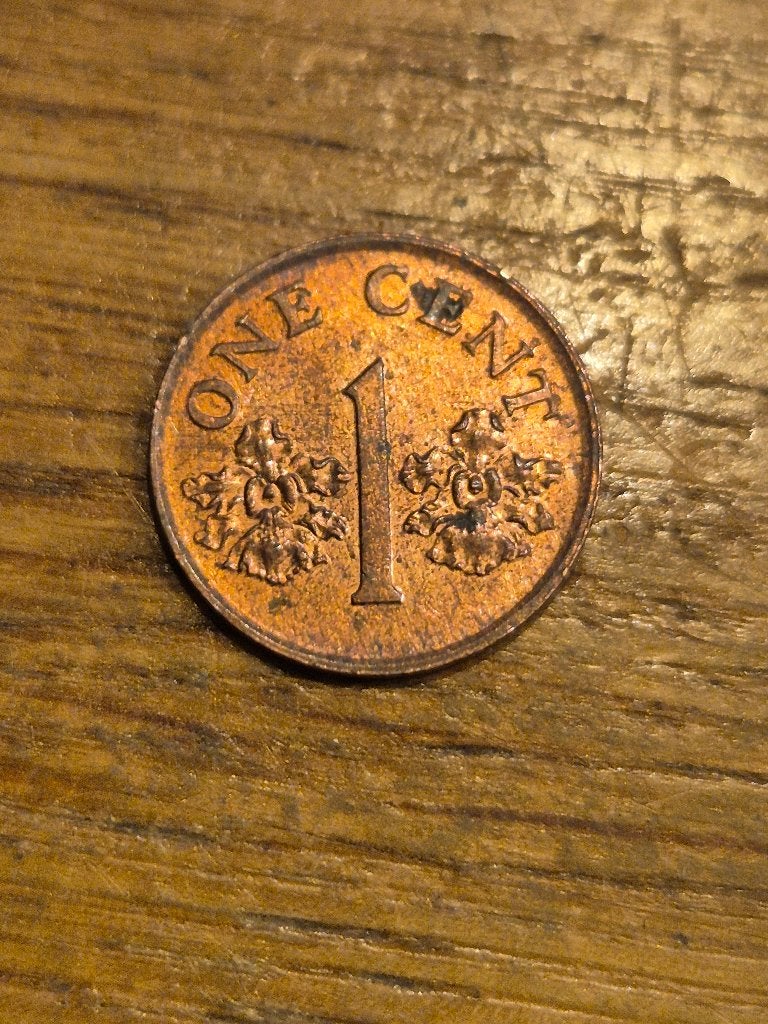 Singapore - 1 Cent 1992, Ophalen of Verzenden, Zuidoost-Azië