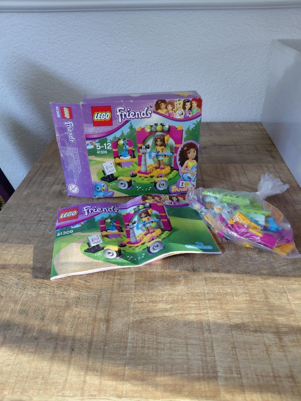 LEGO Friends 41309 Andrea's Muziekshow, Ophalen of Verzenden, Zo goed als nieuw