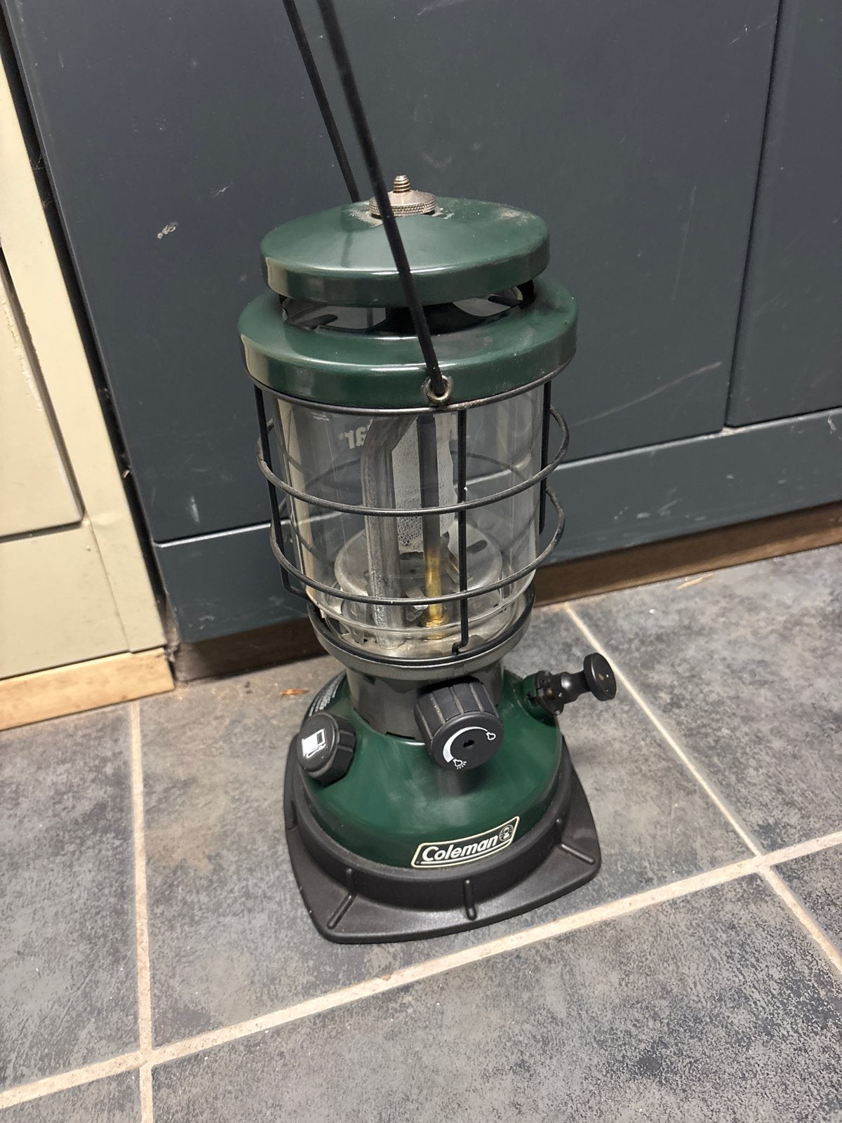 Coleman Northstar Benzine Lantaarn - Ideaal voor Camping, Caravans en Kamperen, Ophalen of Verzenden, Gebruikt