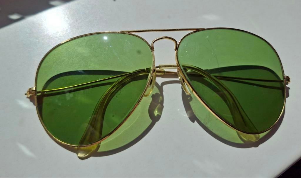 Vintage Ray-Ban B&l zonnebril, Ophalen of Verzenden, Gebruikt, Ray-Ban