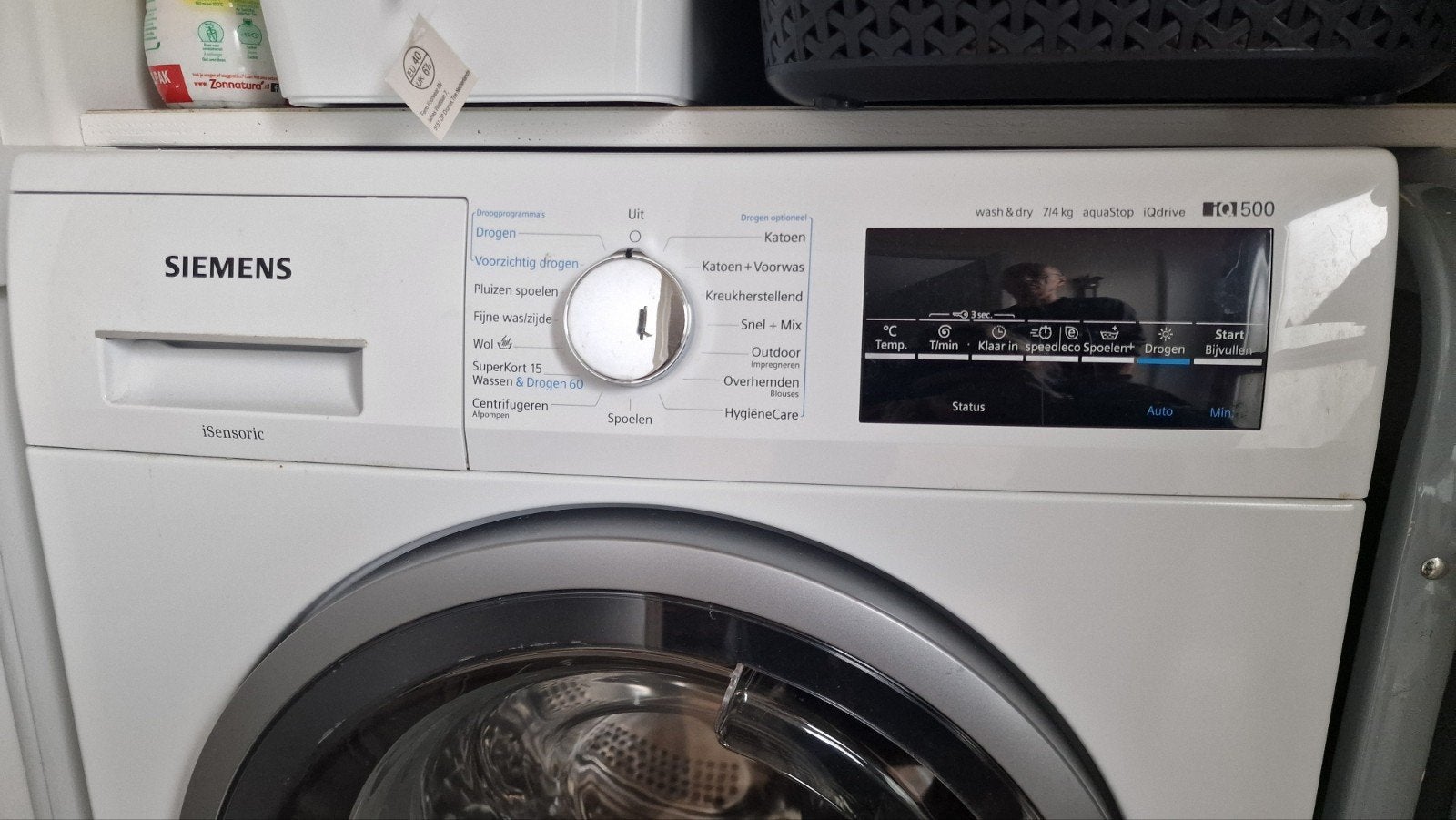 Siemens iQ500 Wasdroogcombinatie - Wasmachine en Droger in 1, Witgoed en Apparatuur, Ophalen