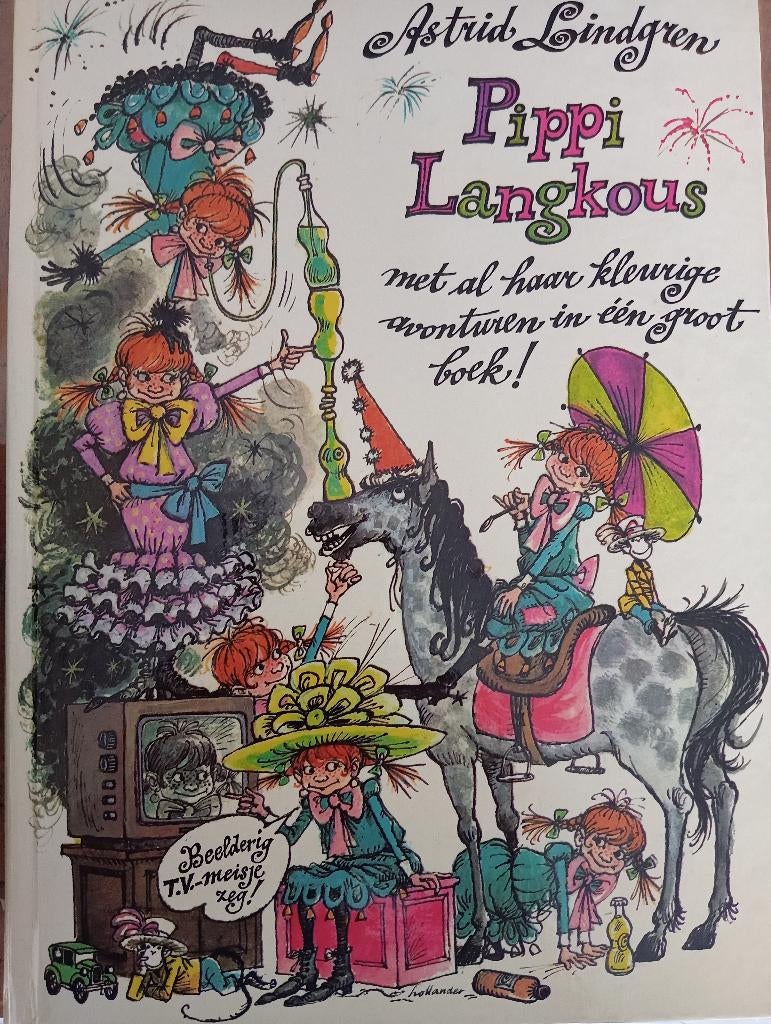 Pippi Langkous boek, Ophalen, Zo goed als nieuw, Astrid Lindgren, Fictie algemeen