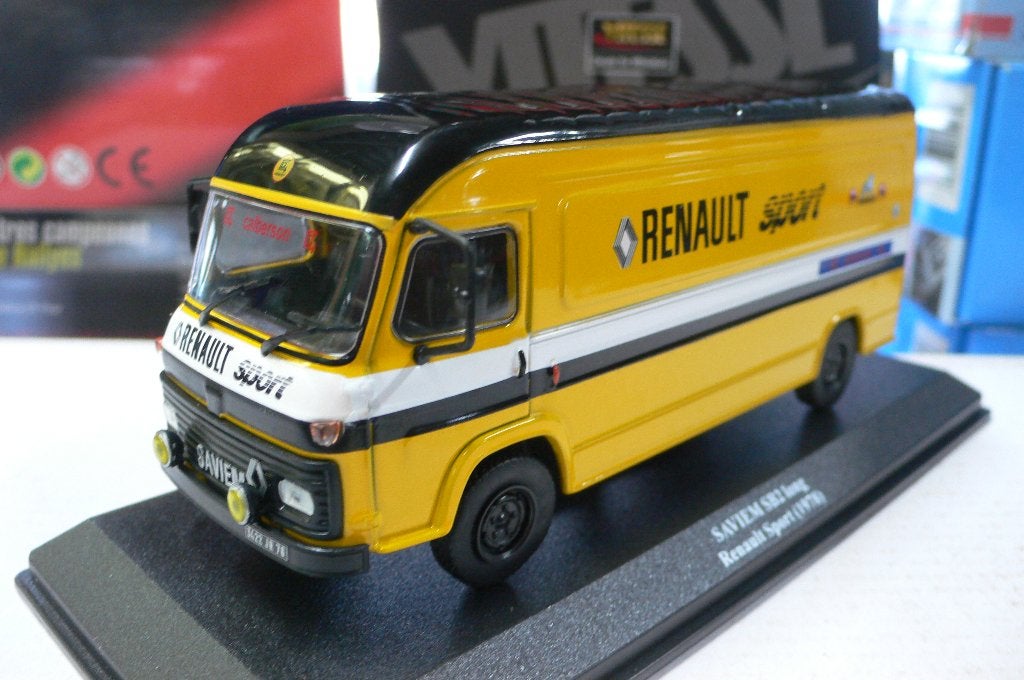 saviem sb2 long-RENAULT SPORT-1978 - altaya- 1/43, Verzenden, Nieuw, Auto, Overige merken
