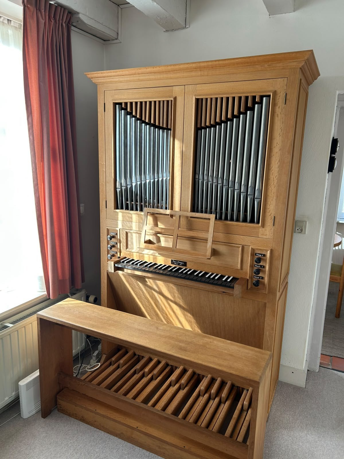 Fama en Raadgever pijporgel, Muziek en Instrumenten, Ophalen, Zo goed als nieuw, 1 klavier, Pijporgel