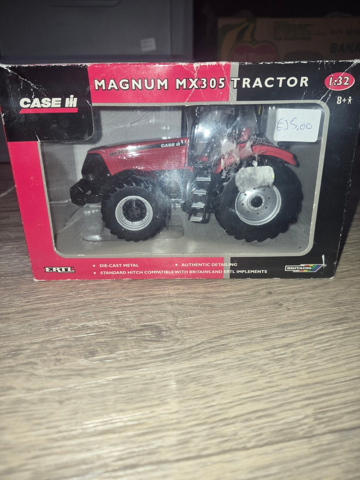 Case IH Magnum MX305 Tractor 1:32 - ERTL Die-Cast, Hobby en Vrije tijd, ERTL, Nieuw, Ophalen of Verzenden