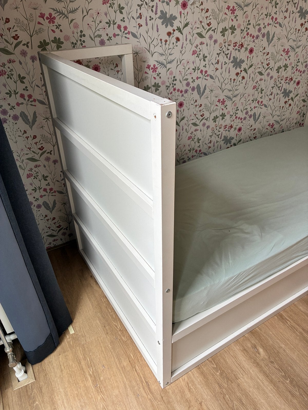 IKEA Bed - Eenpersoonsbed/ halfhoogslaper, Ophalen, Gebruikt, 90 cm, Eenpersoons