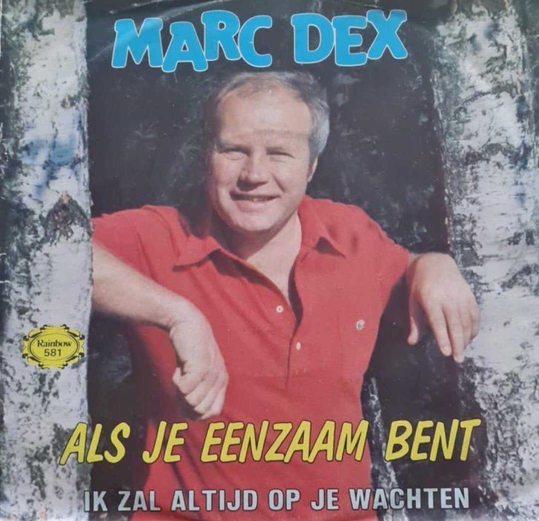 MARC DEX - ALS JE EENZAAM BENT, Ophalen of Verzenden, Gebruikt, Nederlandstalig