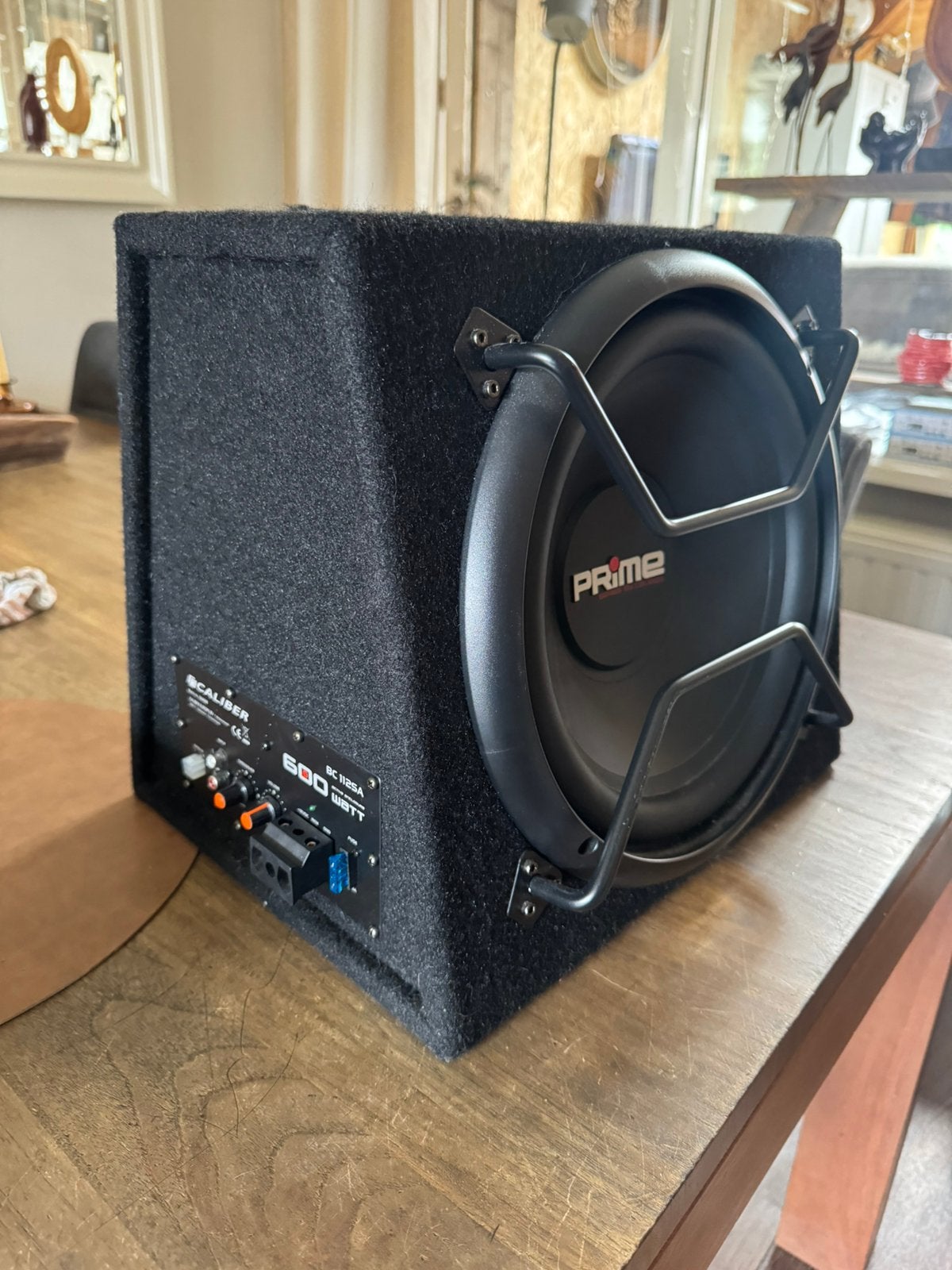CALIBER BC112SA SUBWOOFER, Subwoofer, Zo goed als nieuw, 120 watt of meer, Ophalen