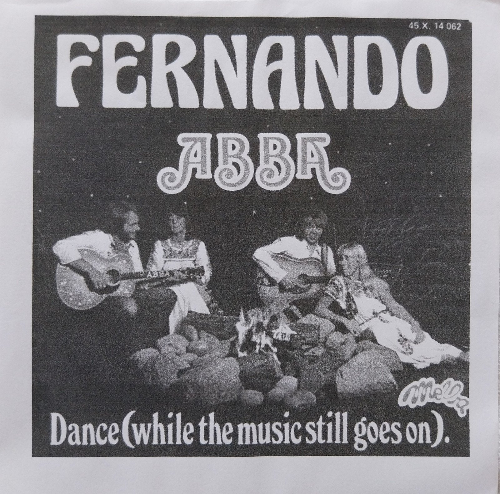 ABBA - Fernando (Single, 1976), Gebruikt, Originele persing, 7 inch, Ophalen of Verzenden