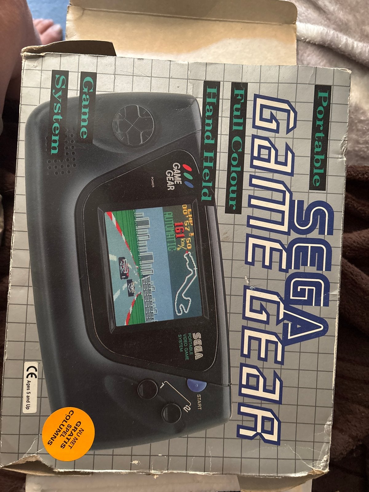 Sega Game Gear - Draagbare Spelcomputer in Doos met spel, Spelcomputers en Games, Spelcomputers | Sega, Ophalen of Verzenden, Gebruikt