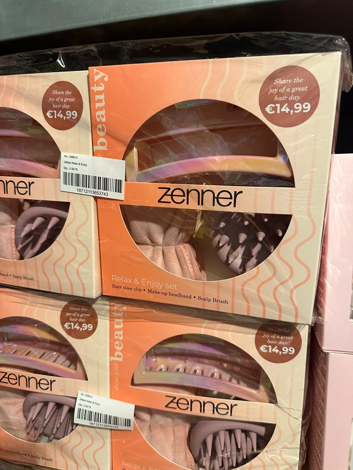 36 stuks Zenner Haaraccessoires Partijhandel - Diverse Sets, Ophalen of Verzenden, Nieuw, Haarspeld