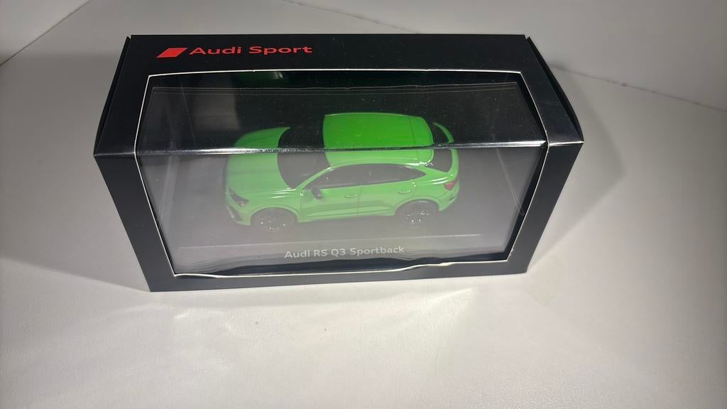 Audi rs Q3 sportback green minichamps 1.43, Auto, Ophalen of Verzenden, MiniChamps, A