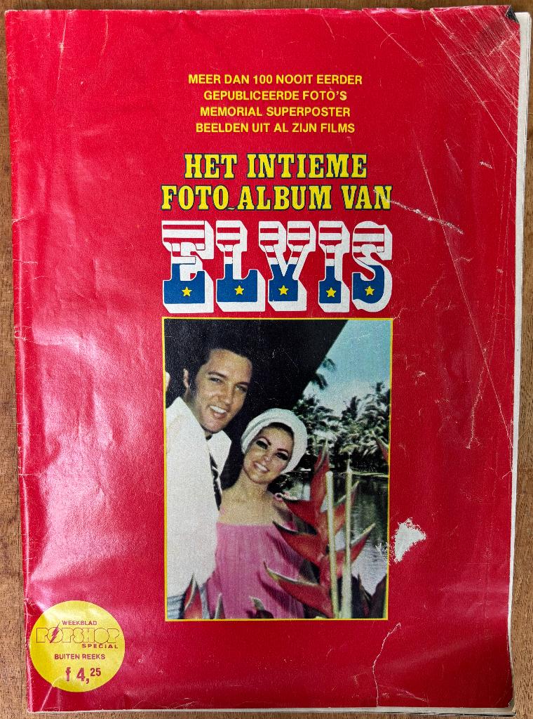 Weekblad POPSHOP Special Het intieme fotoalbum v ELVIS 1982, Ophalen of Verzenden, Zo goed als nieuw, Boek, Tijdschrift of Artikel