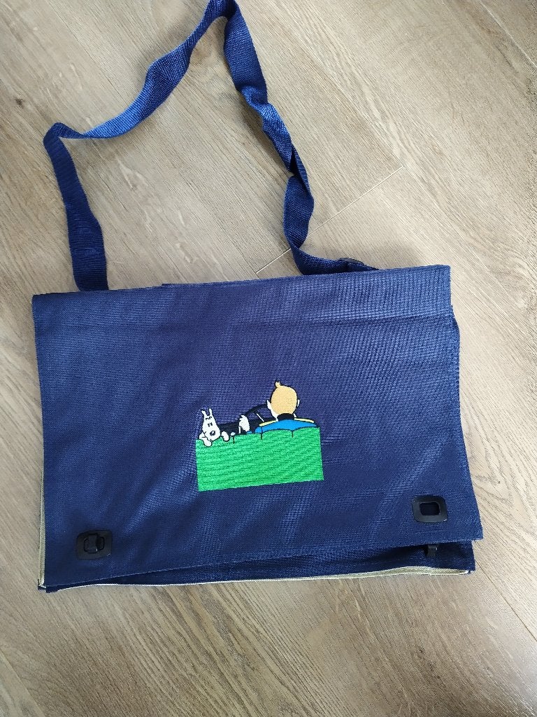 Kuifje schouder / laptoptas tas schoudertas nieuw, Ophalen of Verzenden, Nieuw