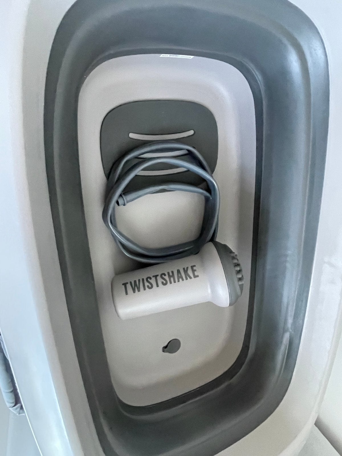 Twistshake opvouwbaar babybadje met standaard en aankleedkus, Kinderen en Baby's, Badjes en Verzorging, Ophalen, Zo goed als nieuw
