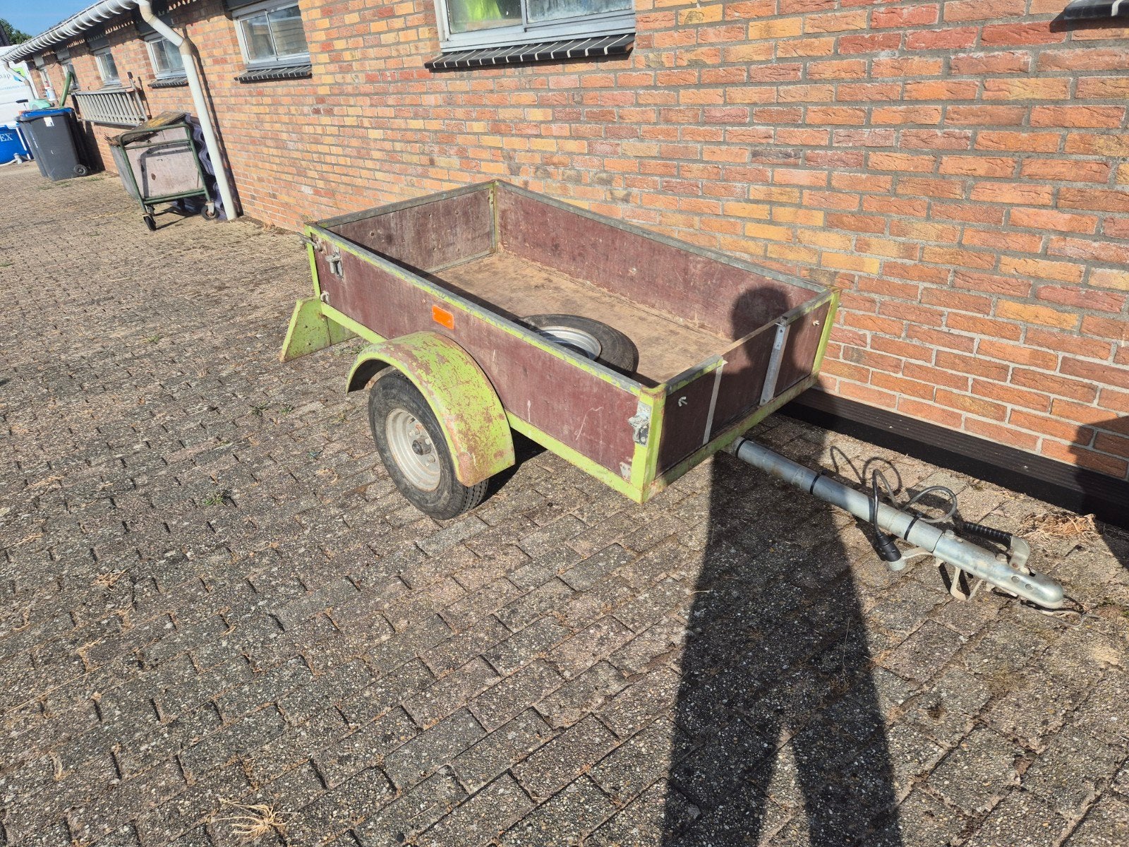 Stevige aanhanger 750<kg, Ophalen, Gebruikt