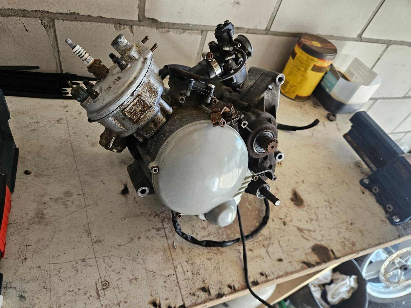 yamaha TZR50 AM6 blok 16mm cabrateur, Ophalen of Verzenden, Gebruikt, Blok, Yamaha