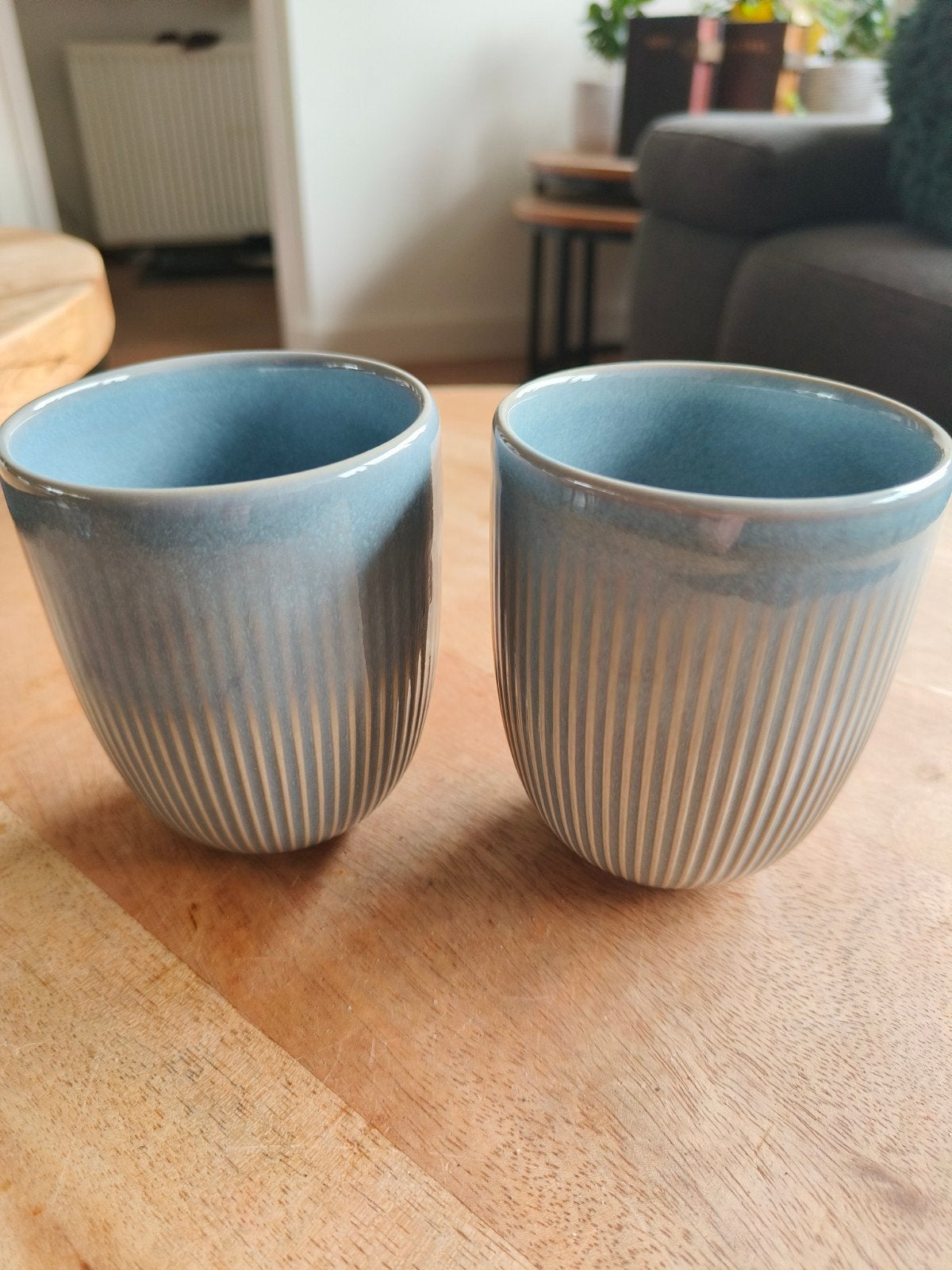 Royal van Kempen & Begeer Mugs - 2x 220ML, Nieuw, Ophalen of Verzenden, Steen/keramiek, Overige merken