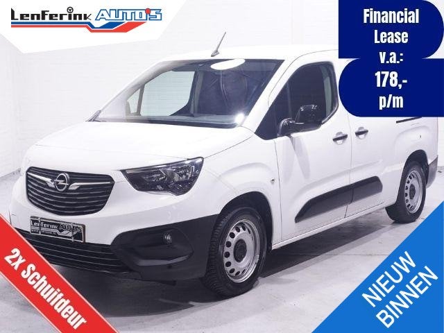 Opel Combo 1.5D 102 pk L2H1 Edition Airco, 2x Schuifdeur, NA, Auto's, Voorwielaandrijving, Gebruikt, 4 cilinders, Verwarmde buitenspiegels