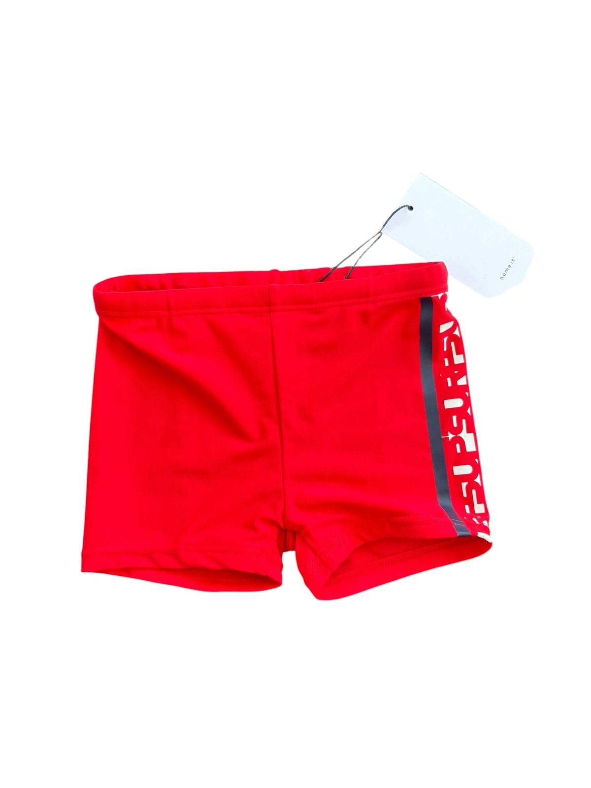 Name It zwemboxer rood | NIEUW met kaartje | Maat 98/104, Maat 98, Nieuw, Ophalen of Verzenden, Zwembroek