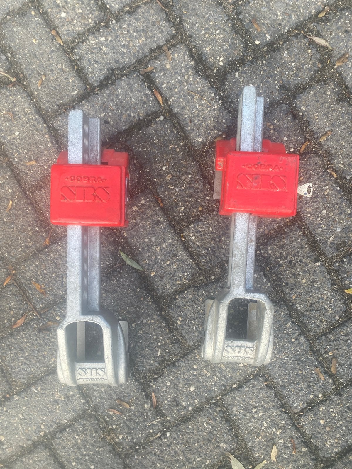 SKS Cobra (container)Dissel sloten (2 stuks), Ophalen of Verzenden, Gebruikt