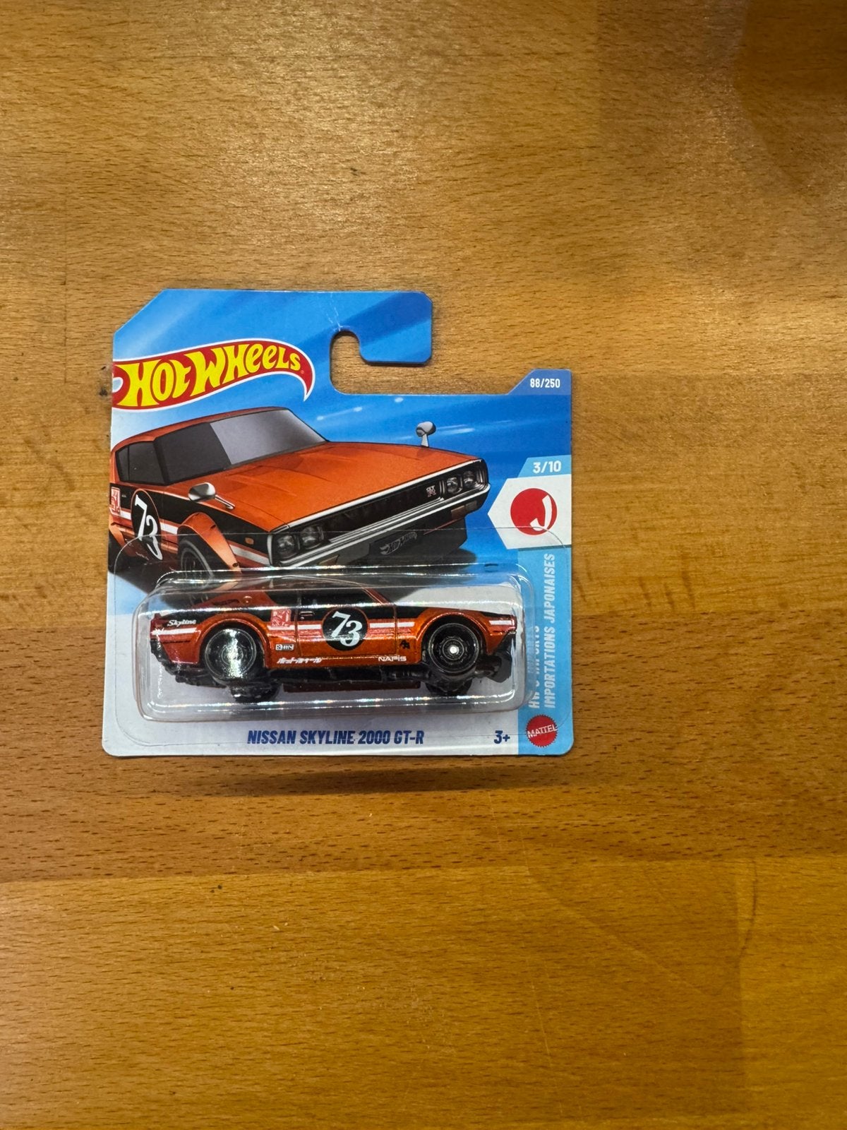 Hotwheels Nissan Skyline 2000 GTR, Ophalen of Verzenden, Zo goed als nieuw, Auto