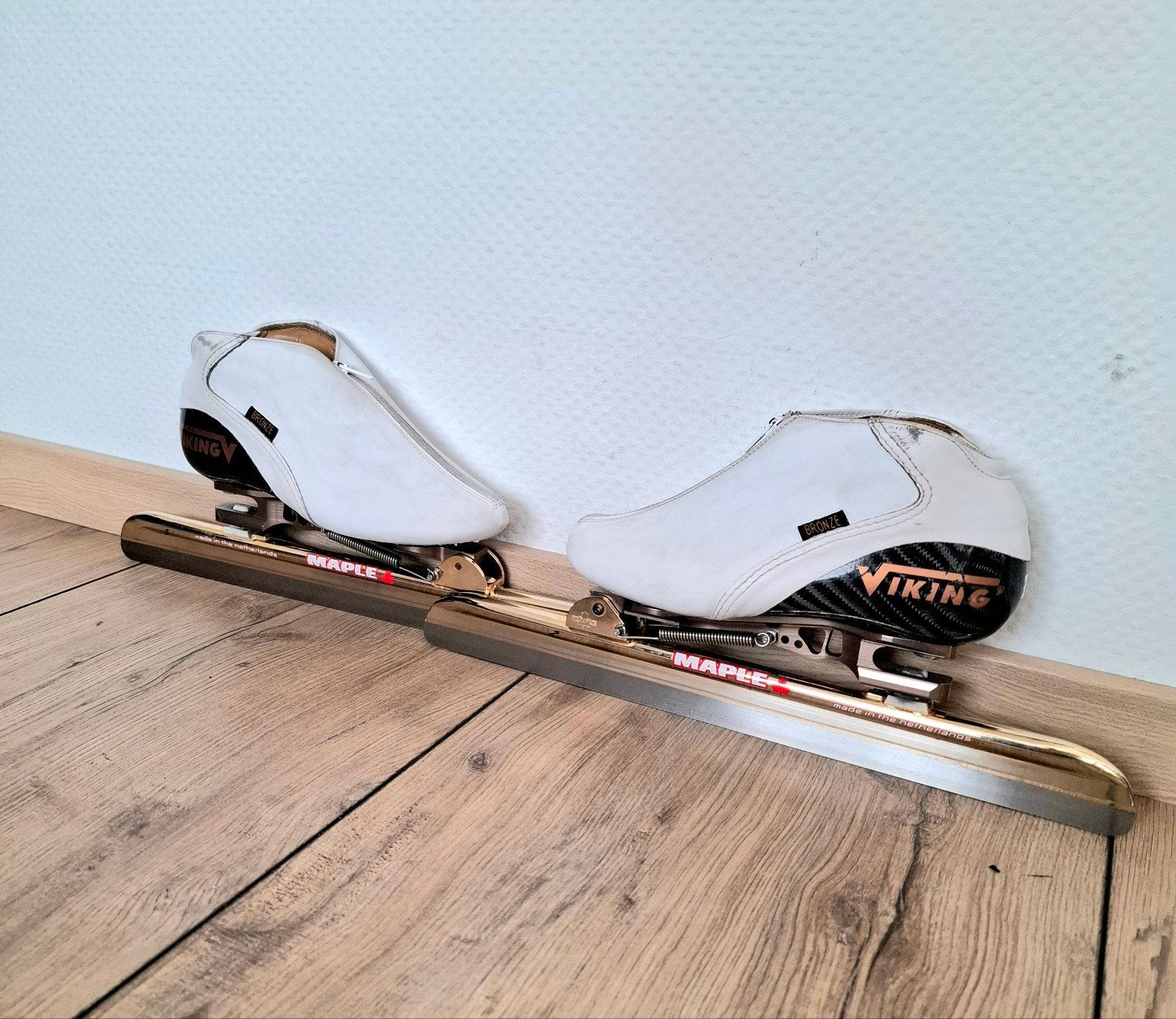 Viking Bronze klapschaatsen maat 36, Ophalen of Verzenden, Noren, Viking, Klapschaats