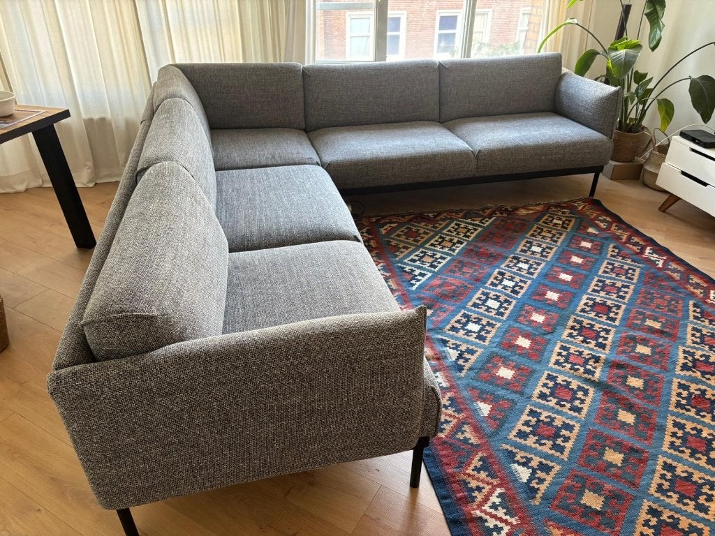 Corner Sofa, Ophalen, 75 tot 100 cm, Zo goed als nieuw, 200 tot 250 cm
