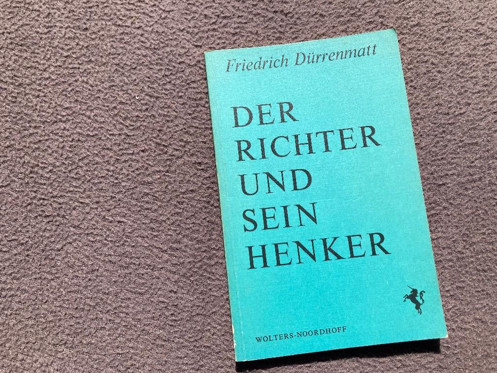🇩🇪 Friedrich Durrenmatt - Der Richter und sein Henker, Boeken, Ophalen of Verzenden, Gelezen