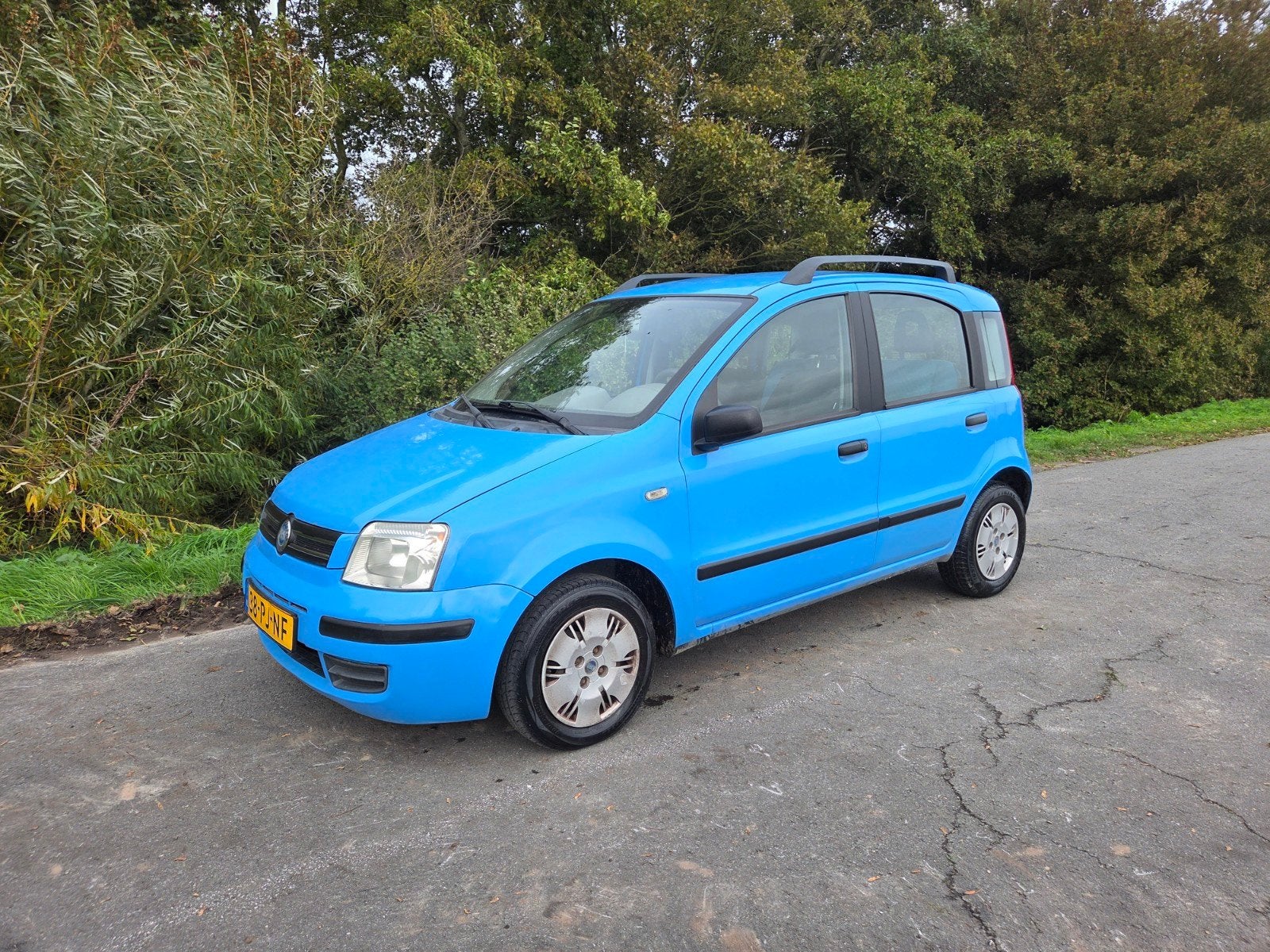 Fiat Panda 1.2 2tone Nieuwe apk, Auto's, Voorwielaandrijving, Euro 5, Stof, Origineel Nederlands