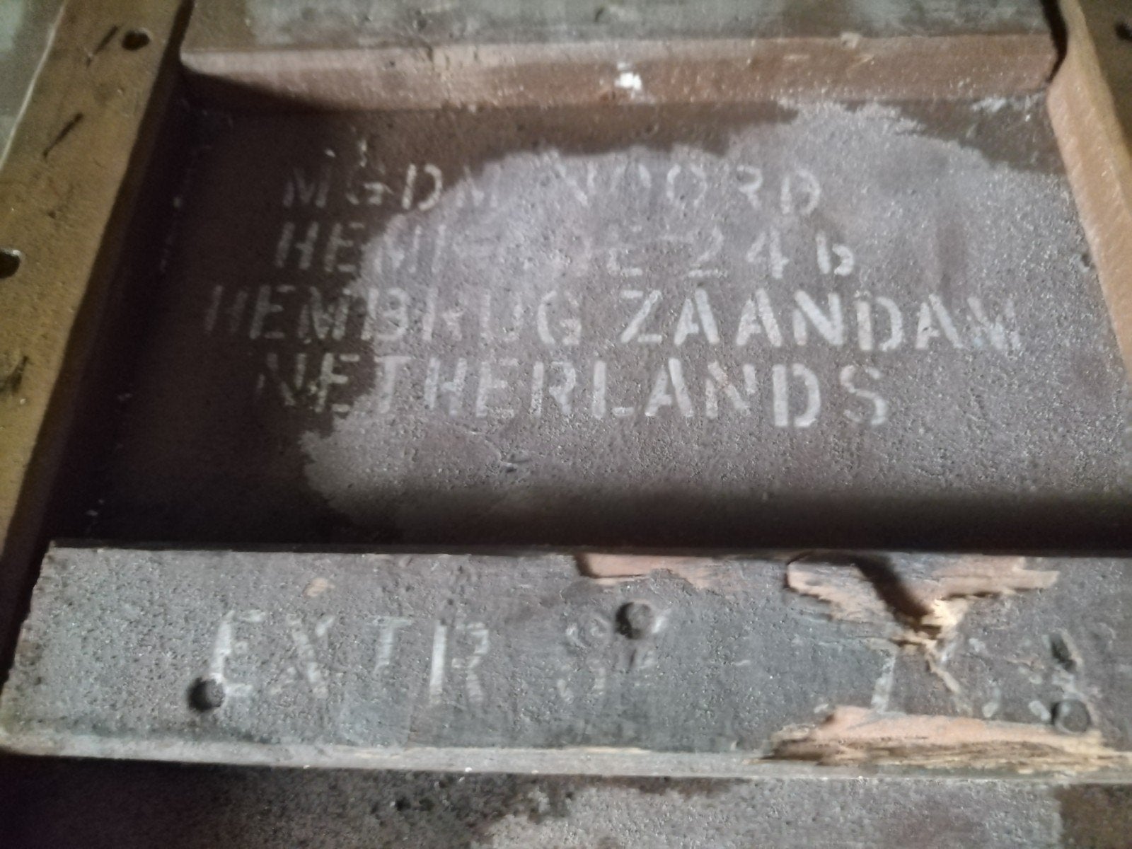 Zeer nette kist, Ophalen, Landmacht, Nederland