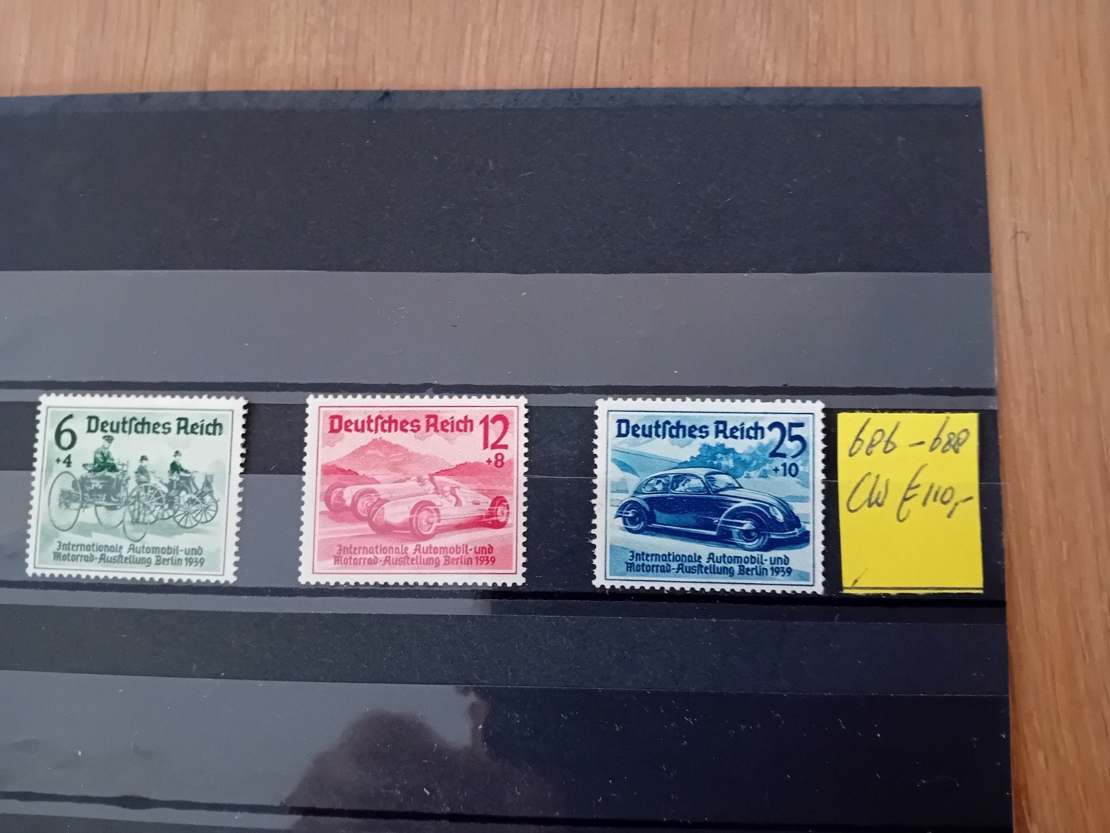 derde rijk mi.nr. 686-688, Ophalen of Verzenden, Overige periodes