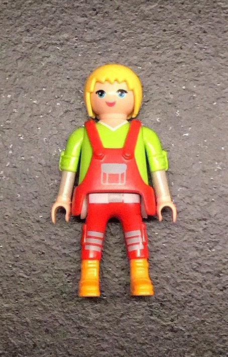 Playmobil - Tuinvrouw, bouwvakker, Ophalen of Verzenden, Zo goed als nieuw