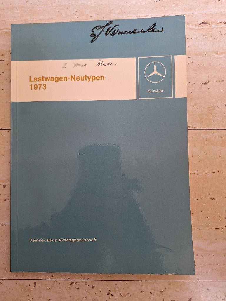Mercedes LKW 1973 Kippers 1626 K 4x4 tm 2632 AK 6x6, Ophalen of Verzenden, Gelezen, Mercedes