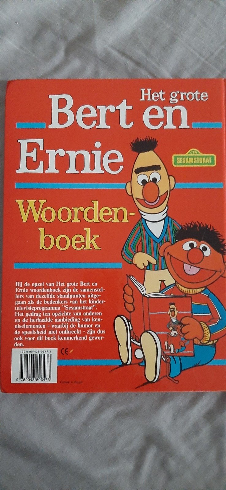 Het Grote Bert en Ernie Woordenboek - Sesamstraat, Boeken, Ophalen of Verzenden, Gelezen, Sesamstraat, Non-fictie
