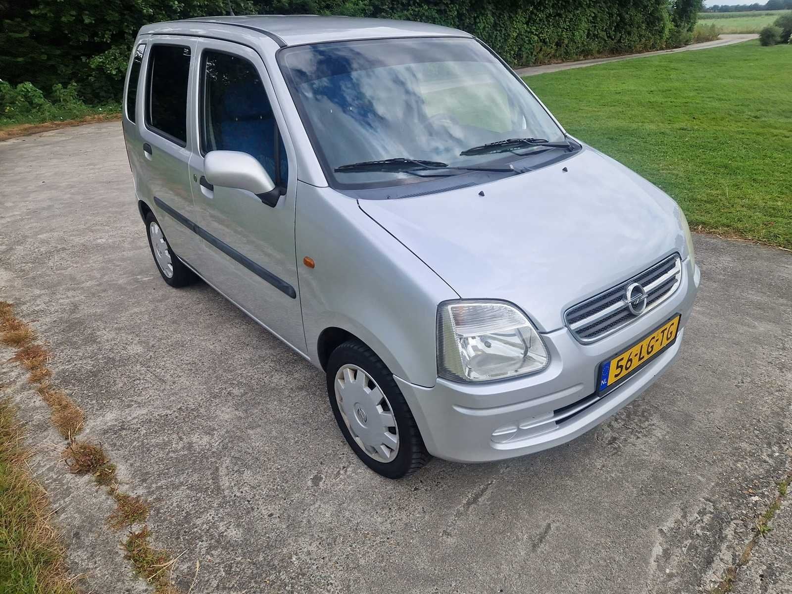 2002 Opel Agila 1.2-16V Comfort Personenauto, Auto's, Voorwielaandrijving, 15 km/l, Gebruikt, 31 €/maand