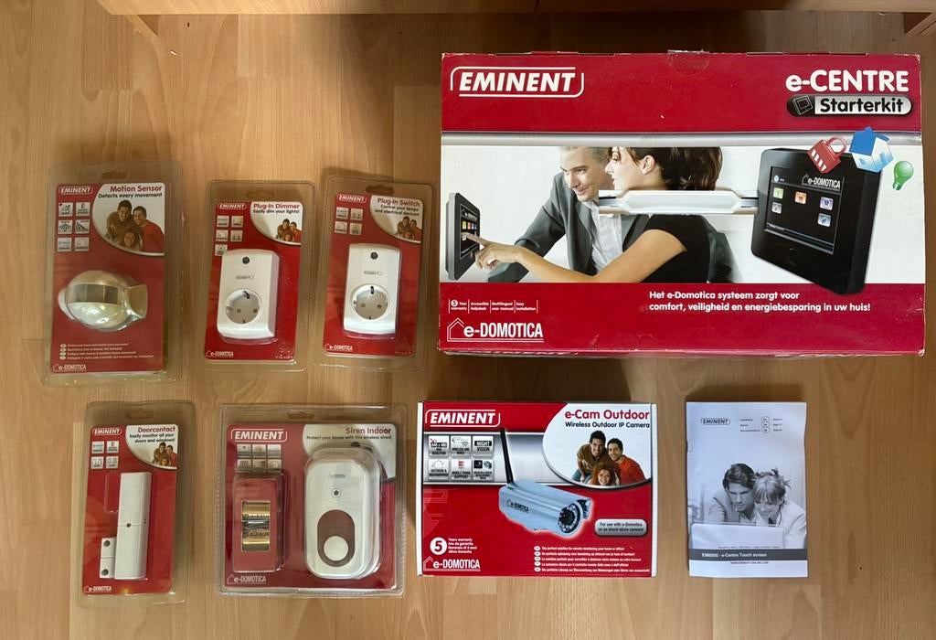 Eminent e-Domotica Huisbeveiliging, Beweging, Detector, Sensor of Melder, Nieuw, Ophalen of Verzenden