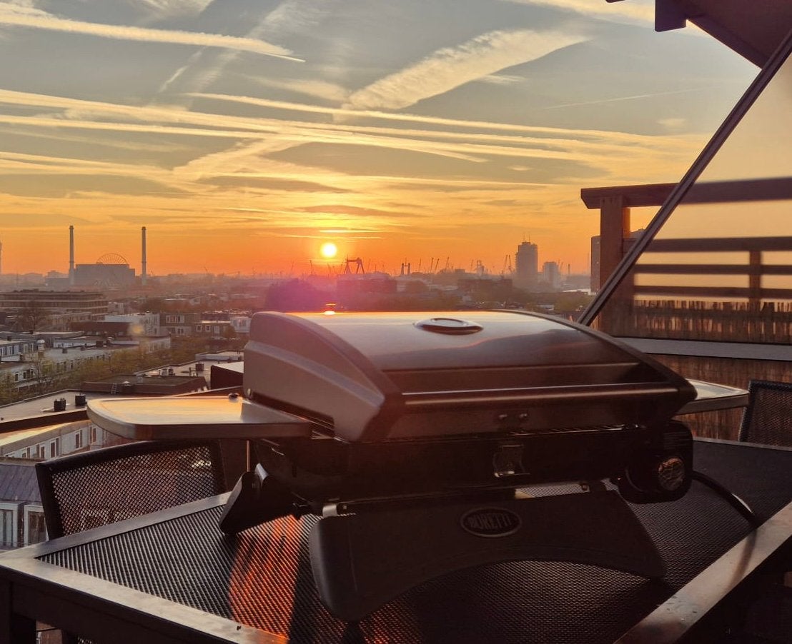 Boretti Piccolino gasbarbecue | compacte tafel BBQ, Ophalen, Zo goed als nieuw