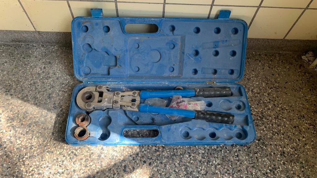 Hydraulische perstang, Ophalen of Verzenden, Gebruikt