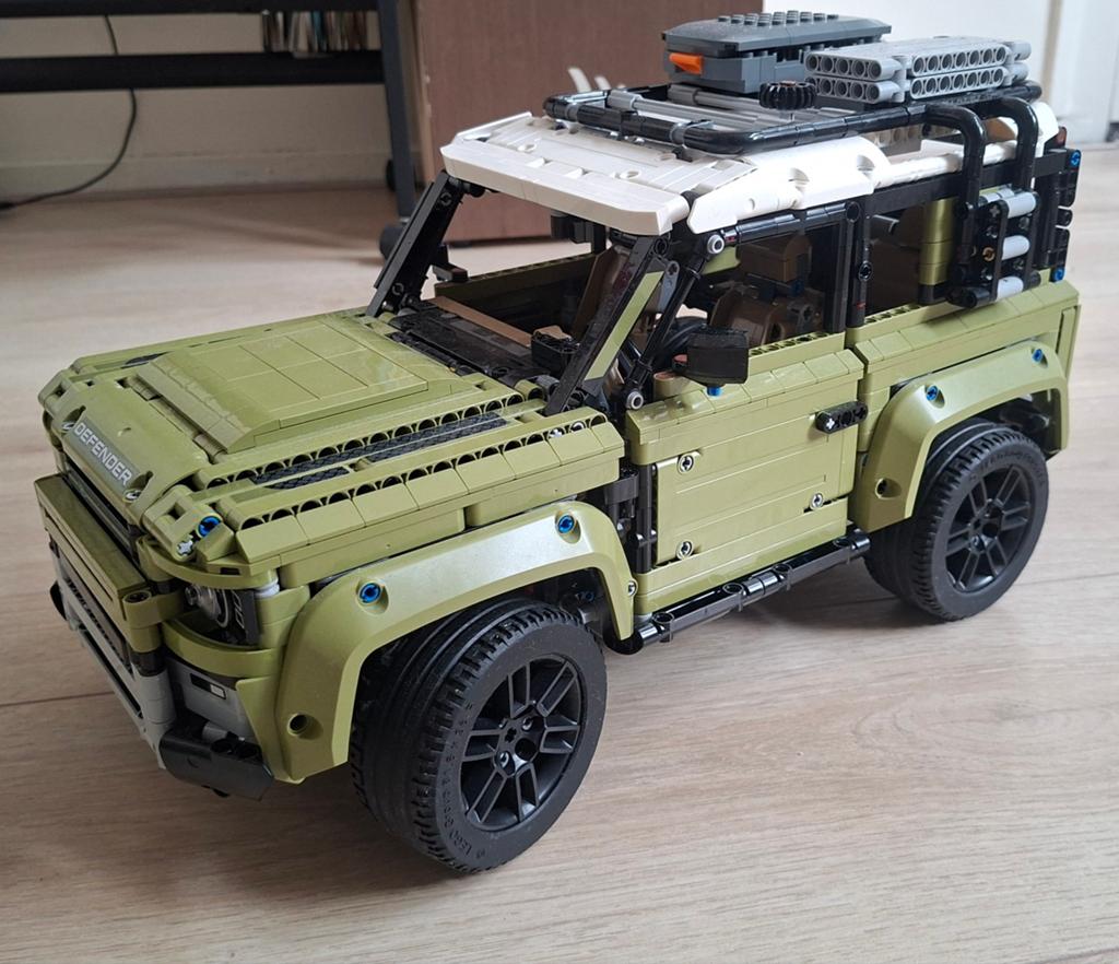 Lego technic 42110 Land Rover Defender, Compleet, Gebruikt, Lego, Ophalen of Verzenden